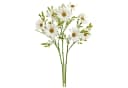 Künstliche Margerite 3er Set 45cm Dekozweig Creme-Weiß naninoa GmbH Bild 1