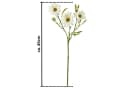 Künstliche Margerite 3er Set 45cm Dekozweig Creme-Weiß naninoa GmbH Bild 4