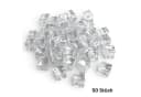 naninoa Deko-Eiswürfel Kunststoff Transparent 24mm 1 Liter Bild 3