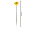 naninoa Künstliche Gerbera 5er Set Gelb Bild 3