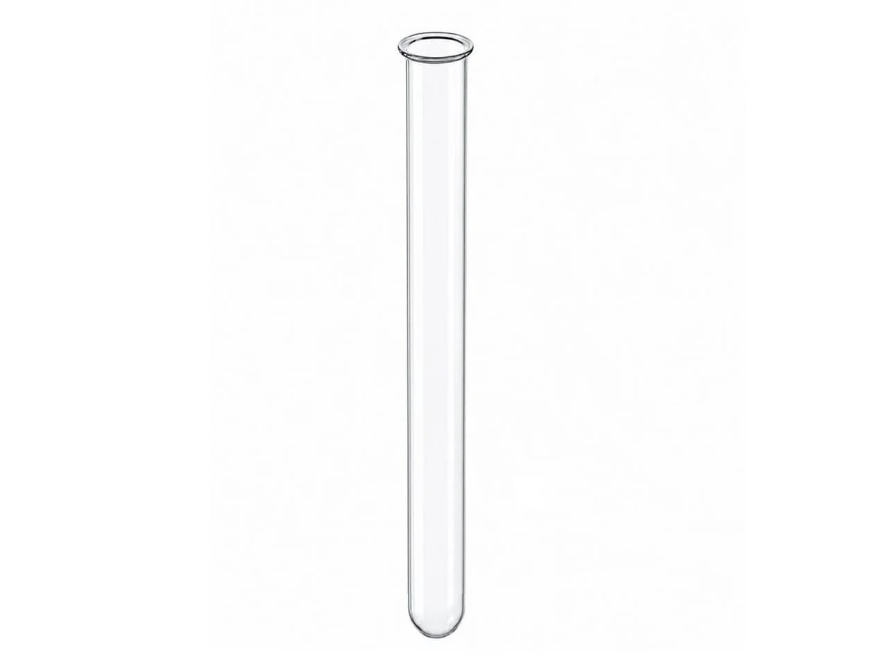 naninoa GmbH Dekovase Reagenzglas Set 6 Stück Klarglas