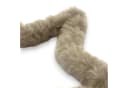 naninoa Hängedekoration Fell-Stern 30cm Braun Flauschig Bild 1