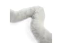 naninoa Hängedekoration Fell-Stern Weiß 30cm Flauschig Bild 1