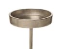 Dragimex 4er Set Kerzenpick-Halter Aluminium Silber Bild 1