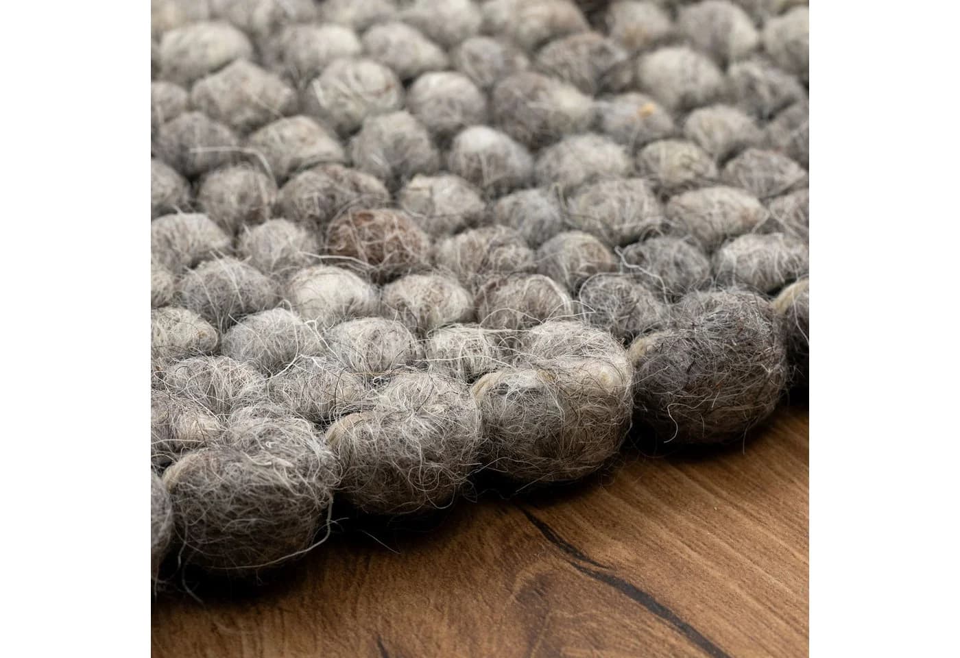 Steffensmeier Wollteppich Benin mit Fusselstopp, Rechteckig, Handwebteppich, 15mm, 2500g/m² - Bild 4