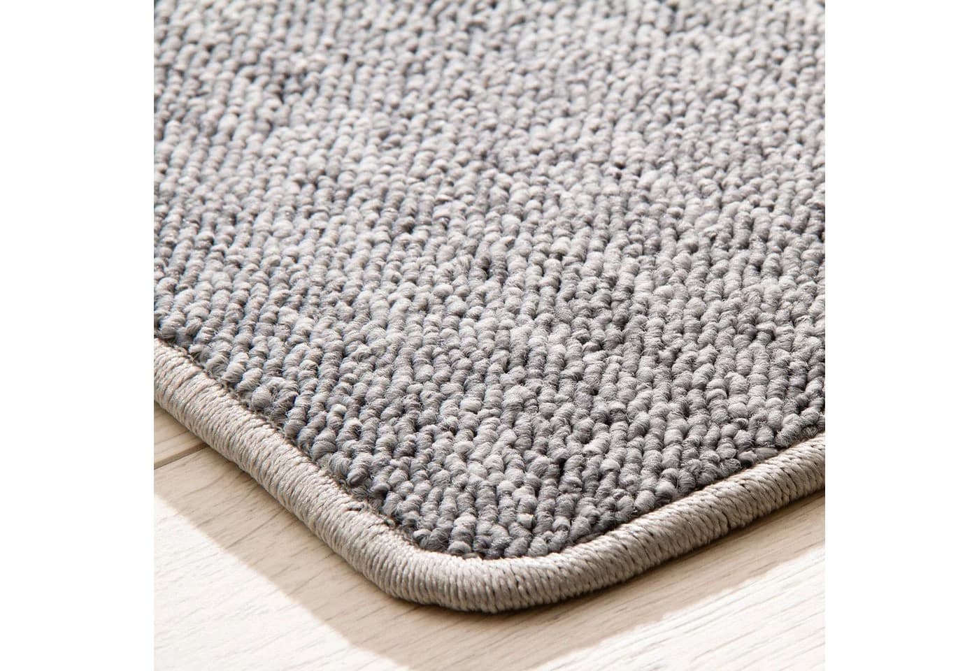 Steffensmeier Teppich Meddon XL Silbergrau Kurzflor Schlinge Modern - Bild 3