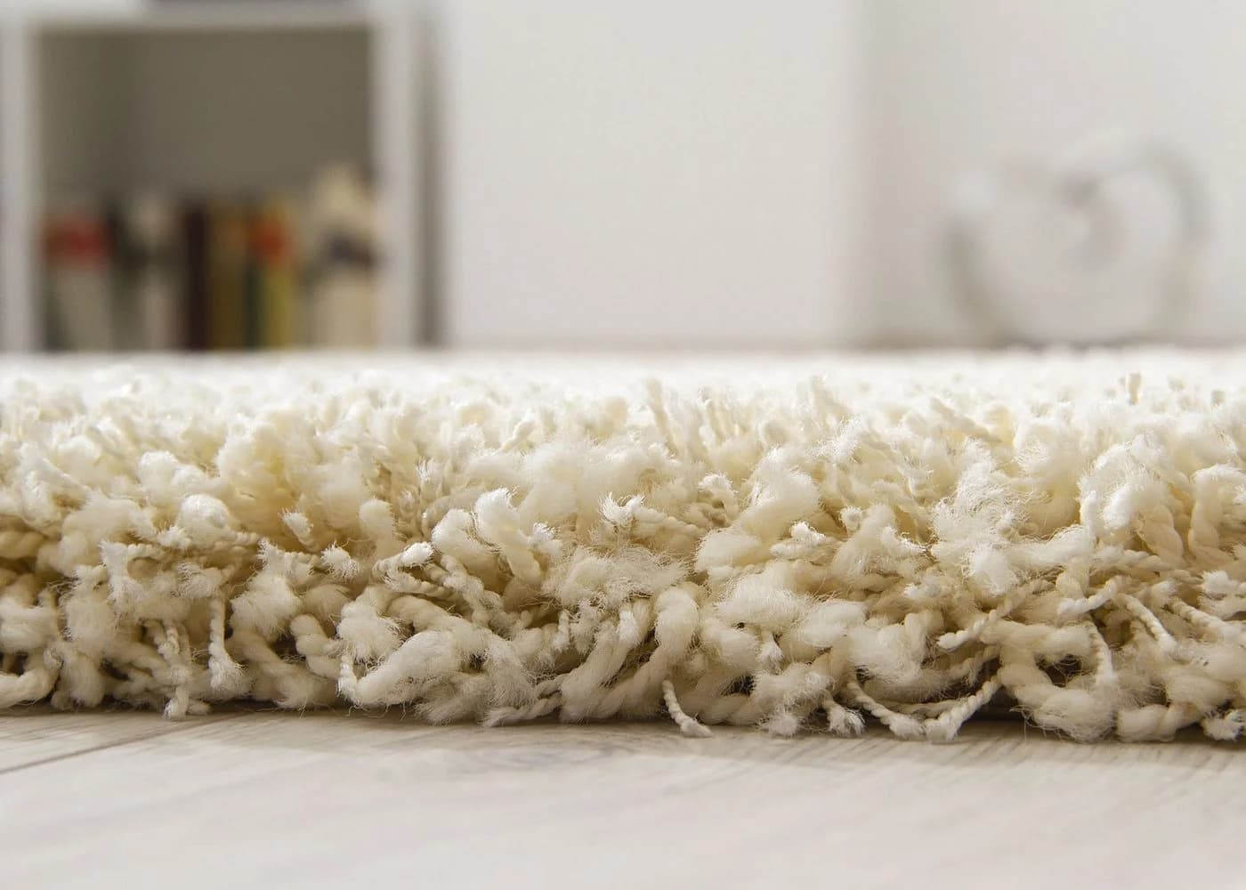 Steffensmeier Hochflor-Teppich Twilight Rechteckig Creme