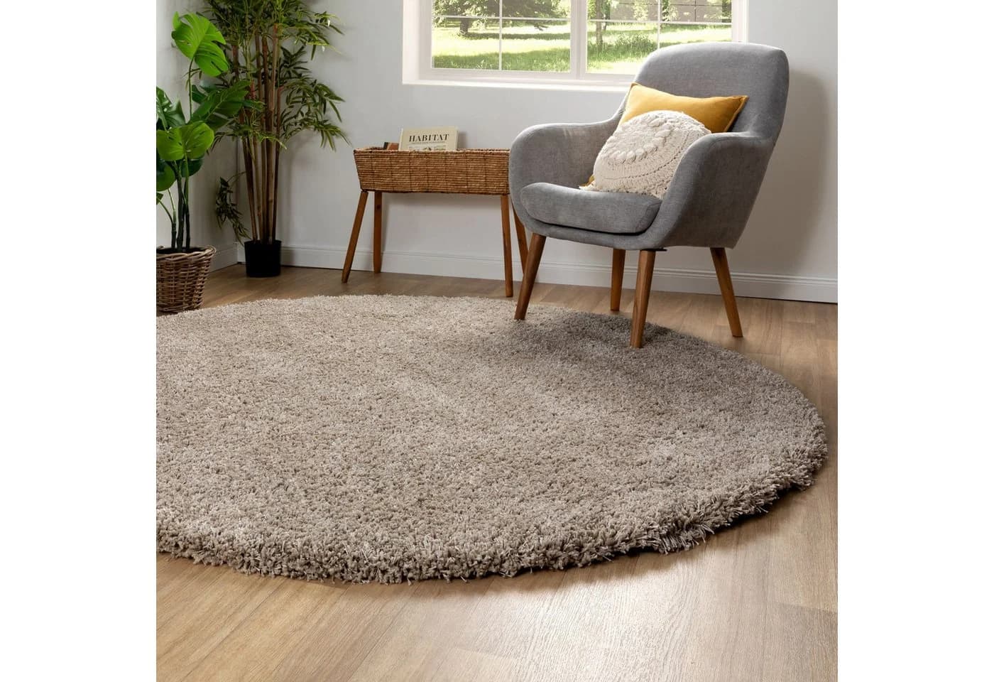 Steffensmeier Hochflor-Teppich Twilight Beige Shaggy - Bild 2