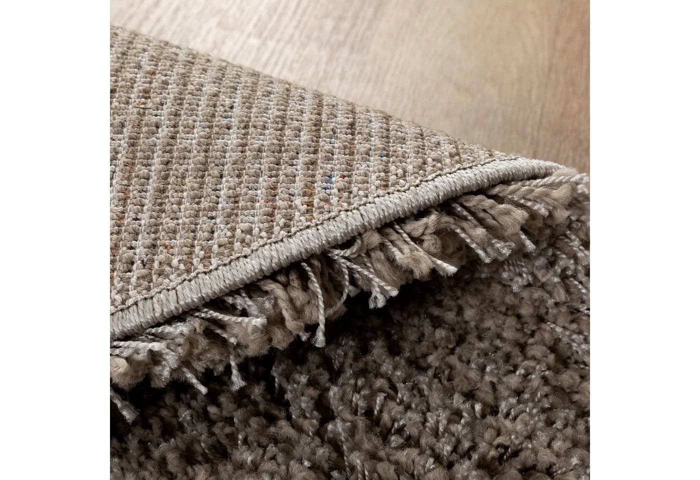 Steffensmeier Hochflor-Teppich Twilight Beige Shaggy - Bild 4