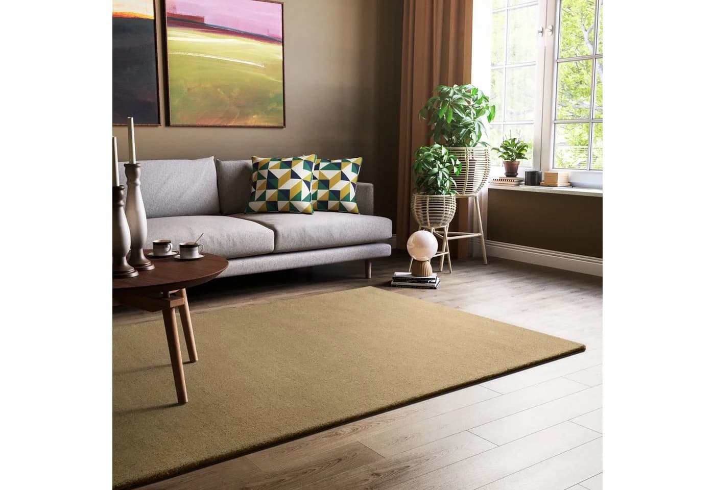 Steffensmeier Wollteppich Jaipur Gabbeh Sand - Bild 2