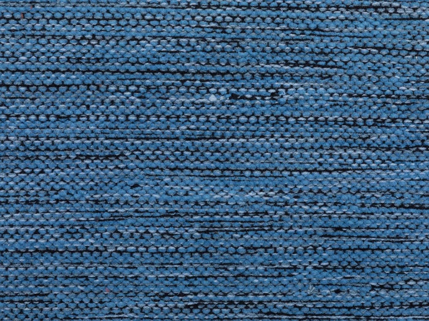 Steffensmeier Wollteppich Muriani Rechteckig Handwebteppich Blau - Bild 3