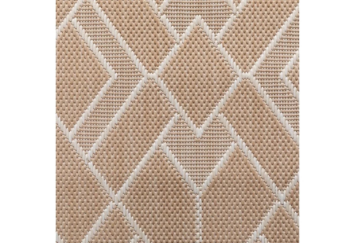 Steffensmeier Teppich Bergen Beige In- und Outdoor wasserfest - Bild 3