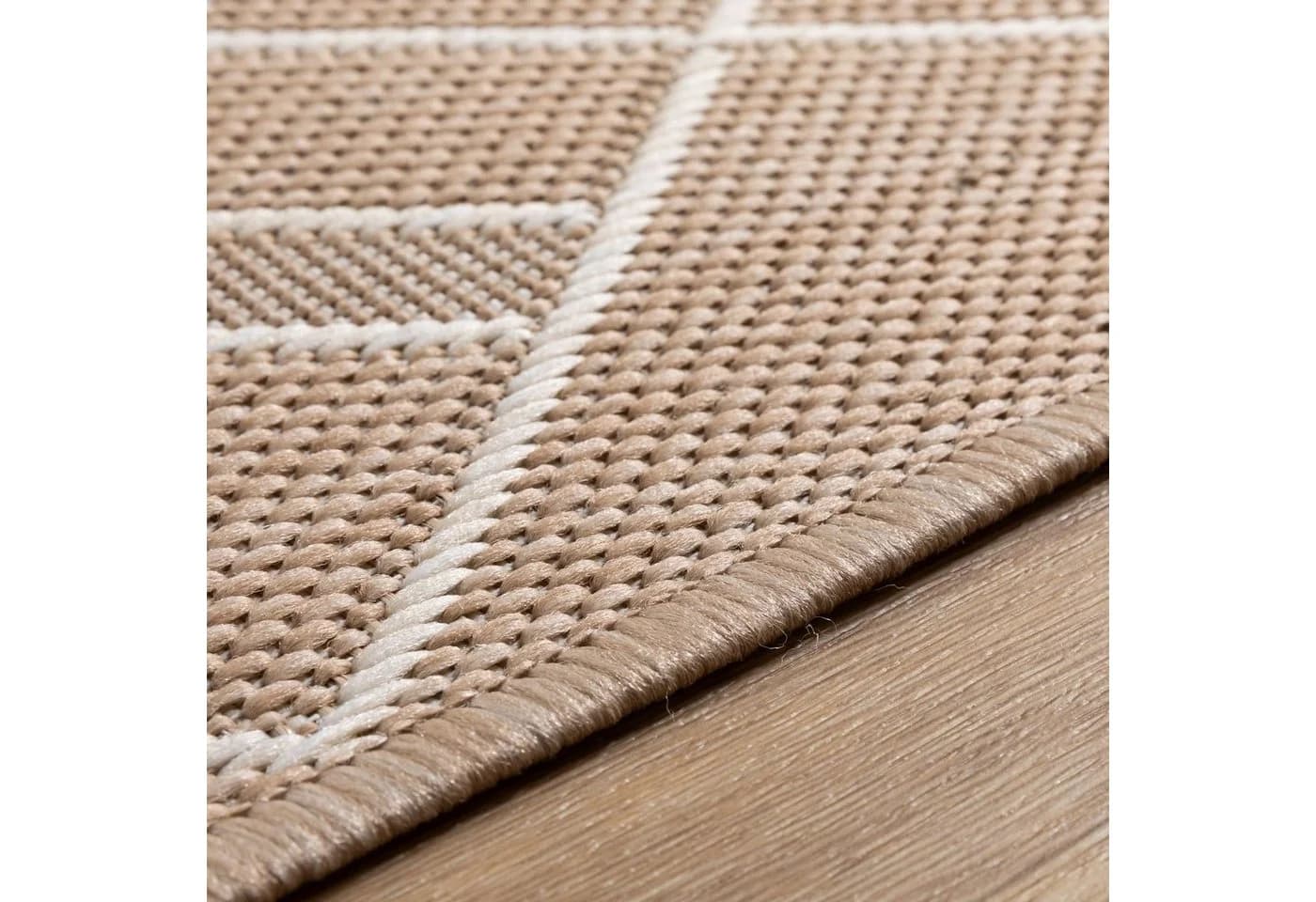 Steffensmeier Teppich Bergen Beige In- und Outdoor wasserfest - Bild 4