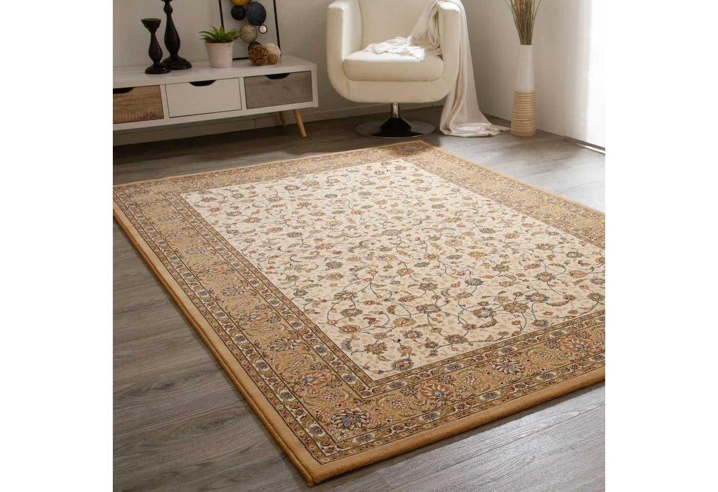 Steffensmeier Orientteppich Classical Quality Floral Beige Orientalisch