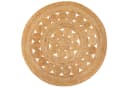 Steffensmeier Jute-Teppich Goa rund Flower beige Bild 1