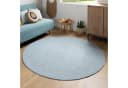 Steffensmeier Teppich Bali Rund Hellblau Meliert Bild 2
