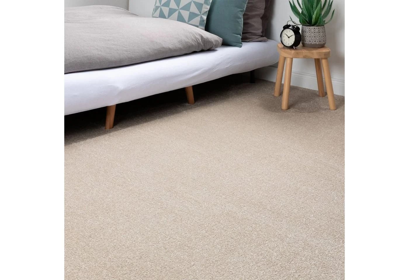 Steffensmeier Teppichboden Sardinien Beige Premium-Velours Rechteckig - Bild 2