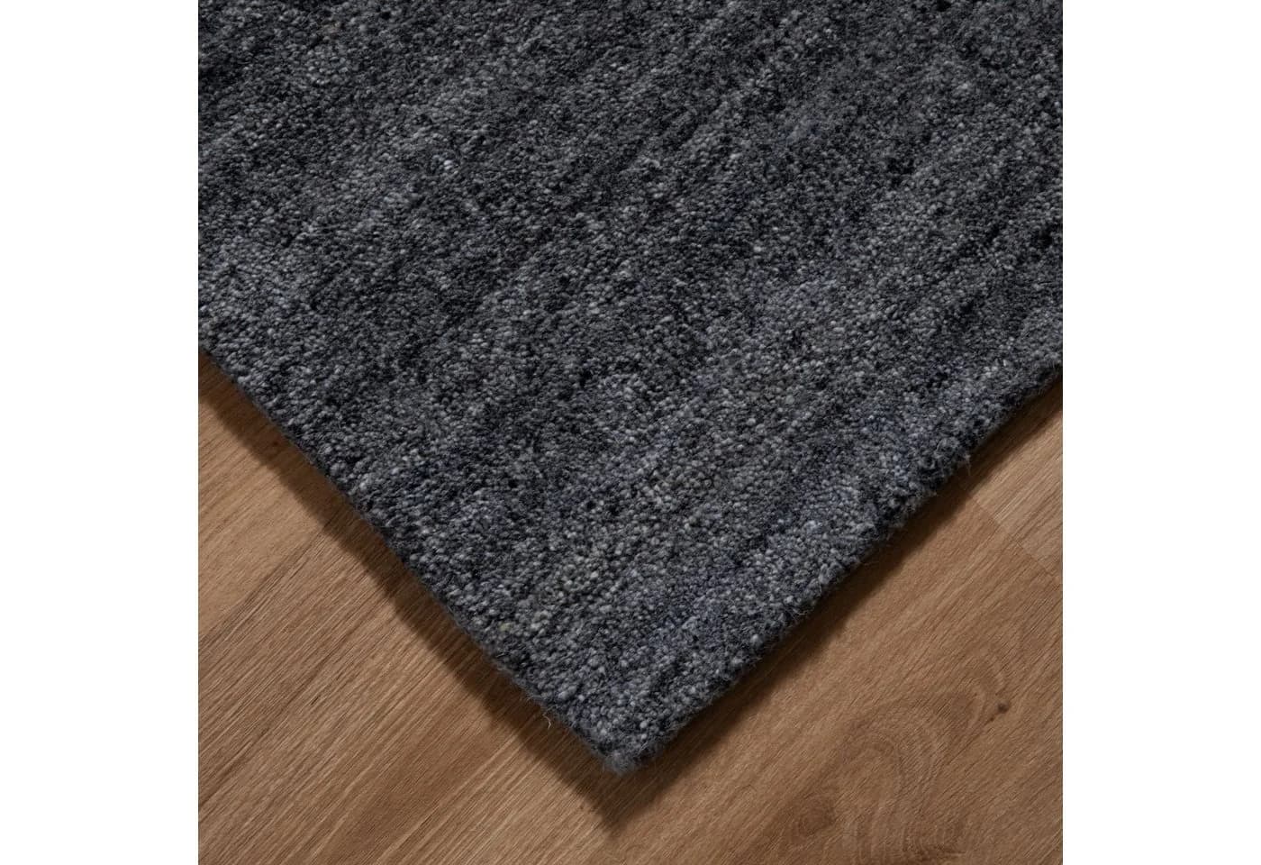 Steffensmeier Wollteppich Zaza Anthrazit Berber-Look - Bild 3