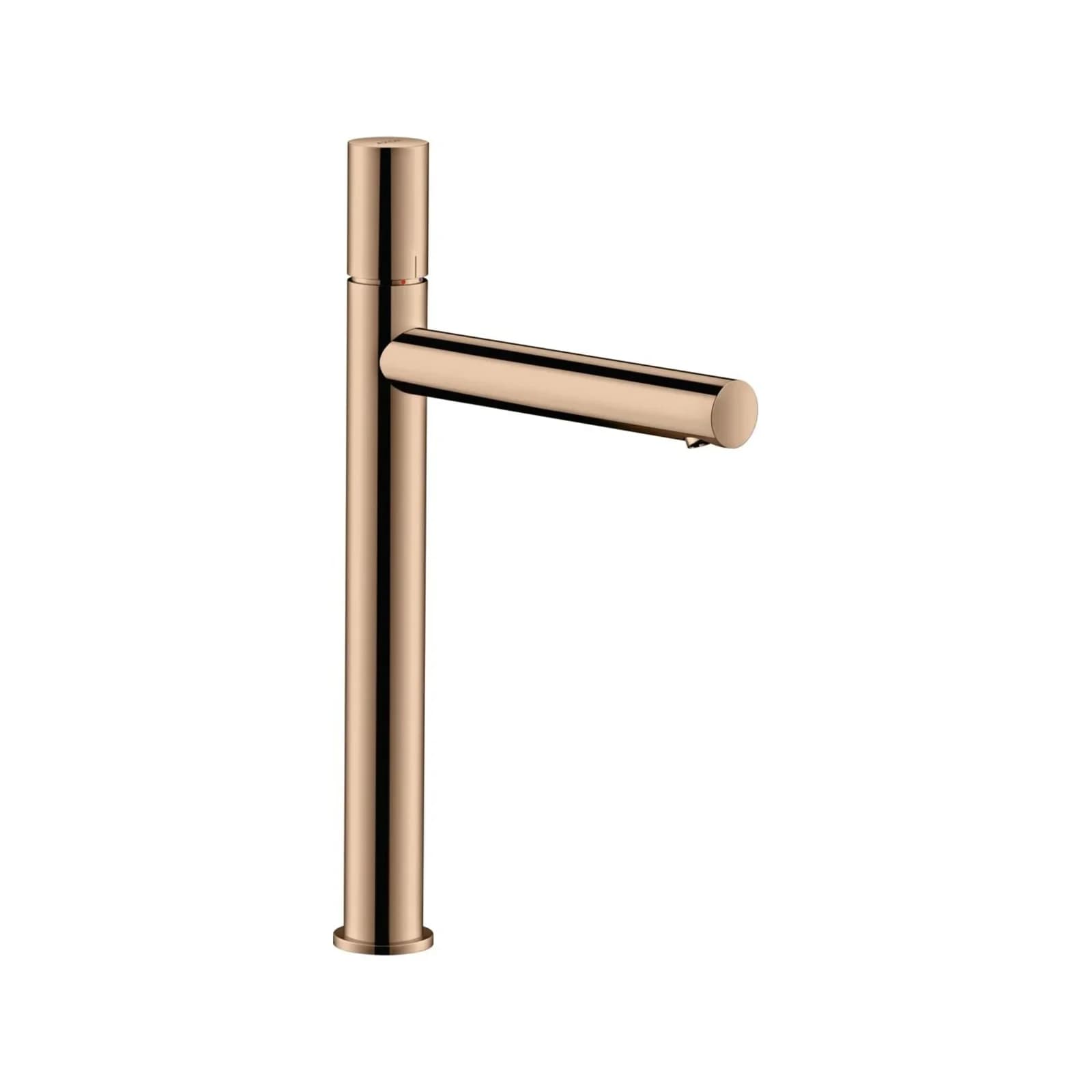 Hansgrohe Axor Uno Waschtischarmatur 45004300 Ausladung 198mm, unverschließbare Ablaufgarnitur, mit Zerogriff, polished red gold