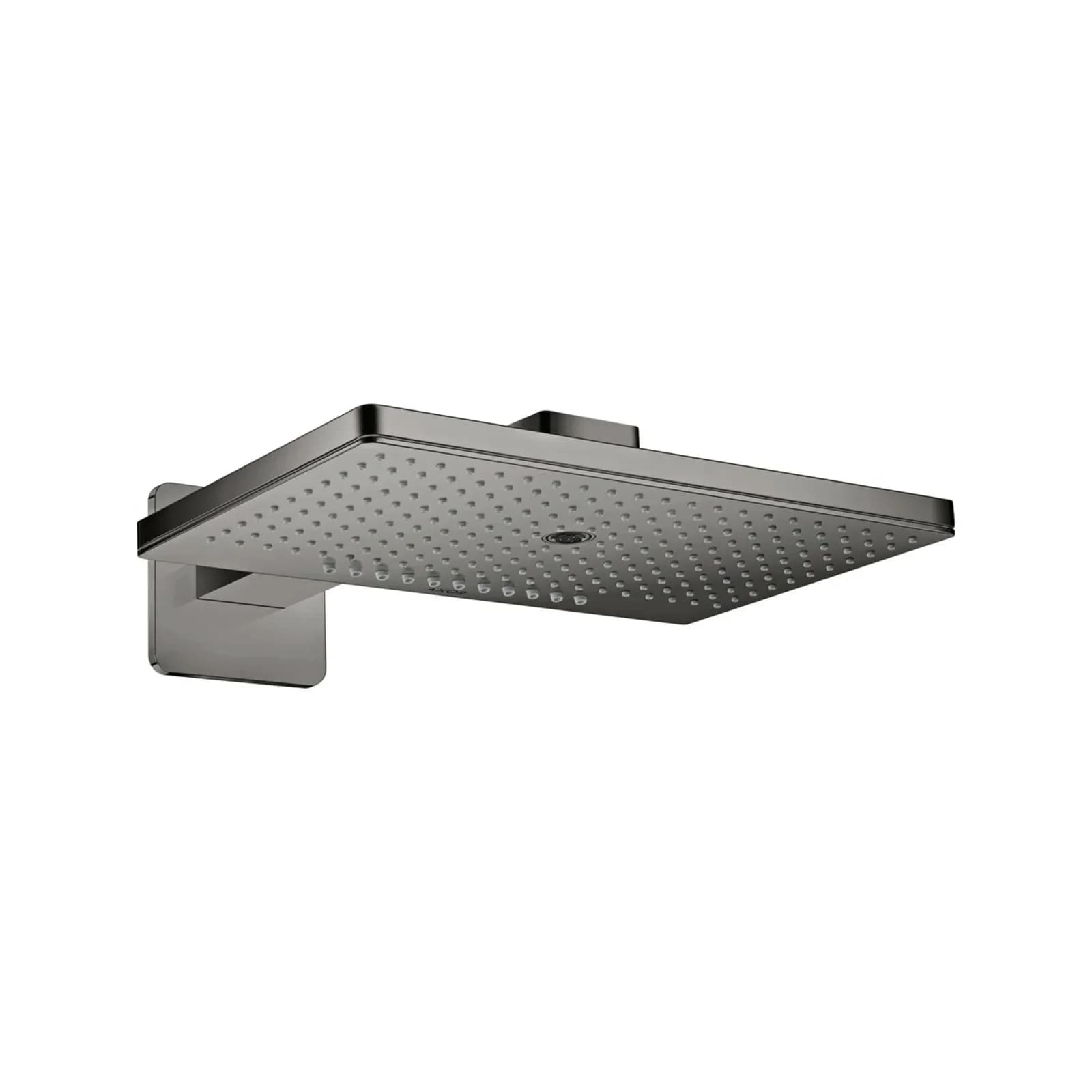 hansgrohe Axor Kopfbrause 35276330 mit Brausearm, Rosette, Polished Black Chrome
