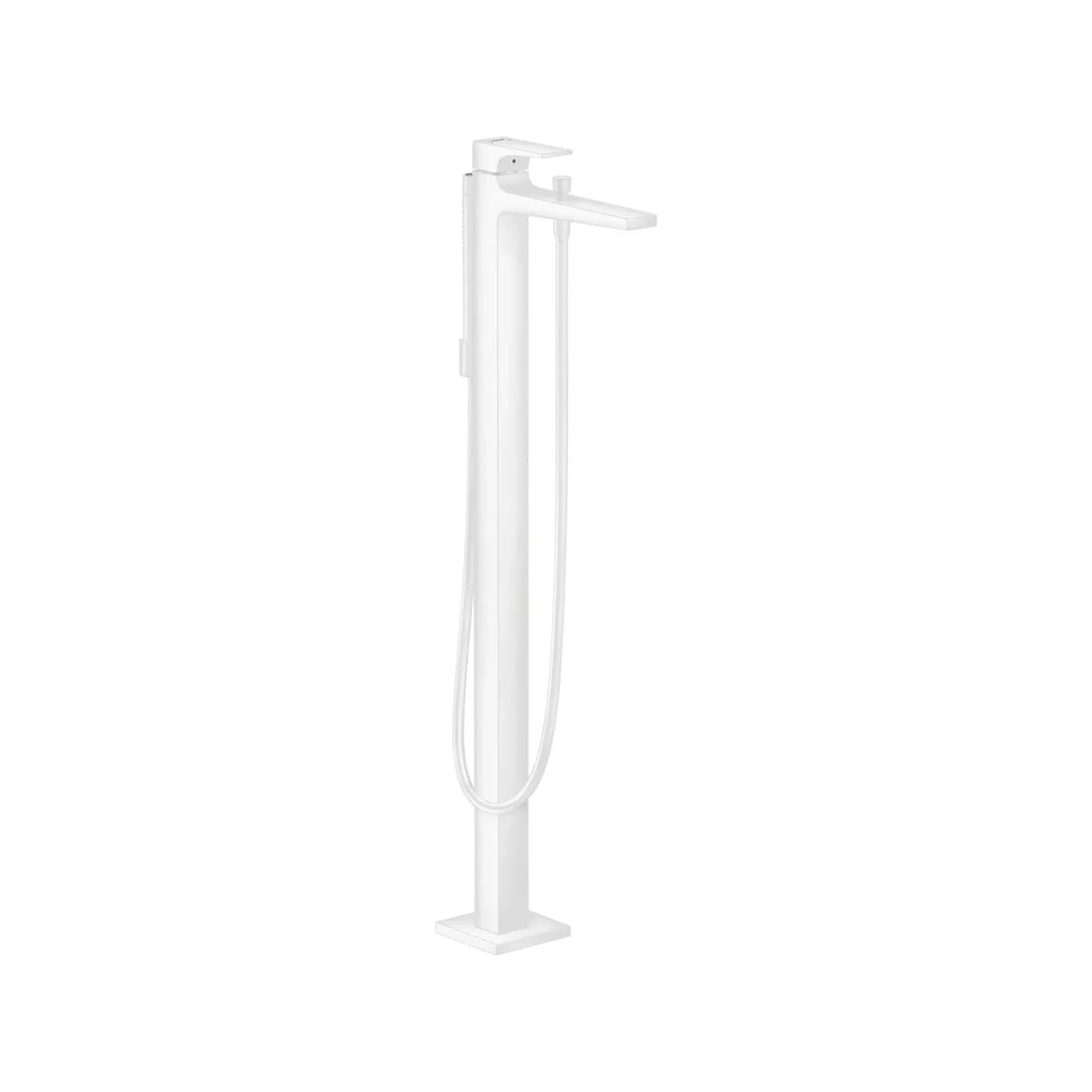 Hansgrohe Metropol Wannen-Einhebelmischer Bodenstehend 235 mm Mattweiß