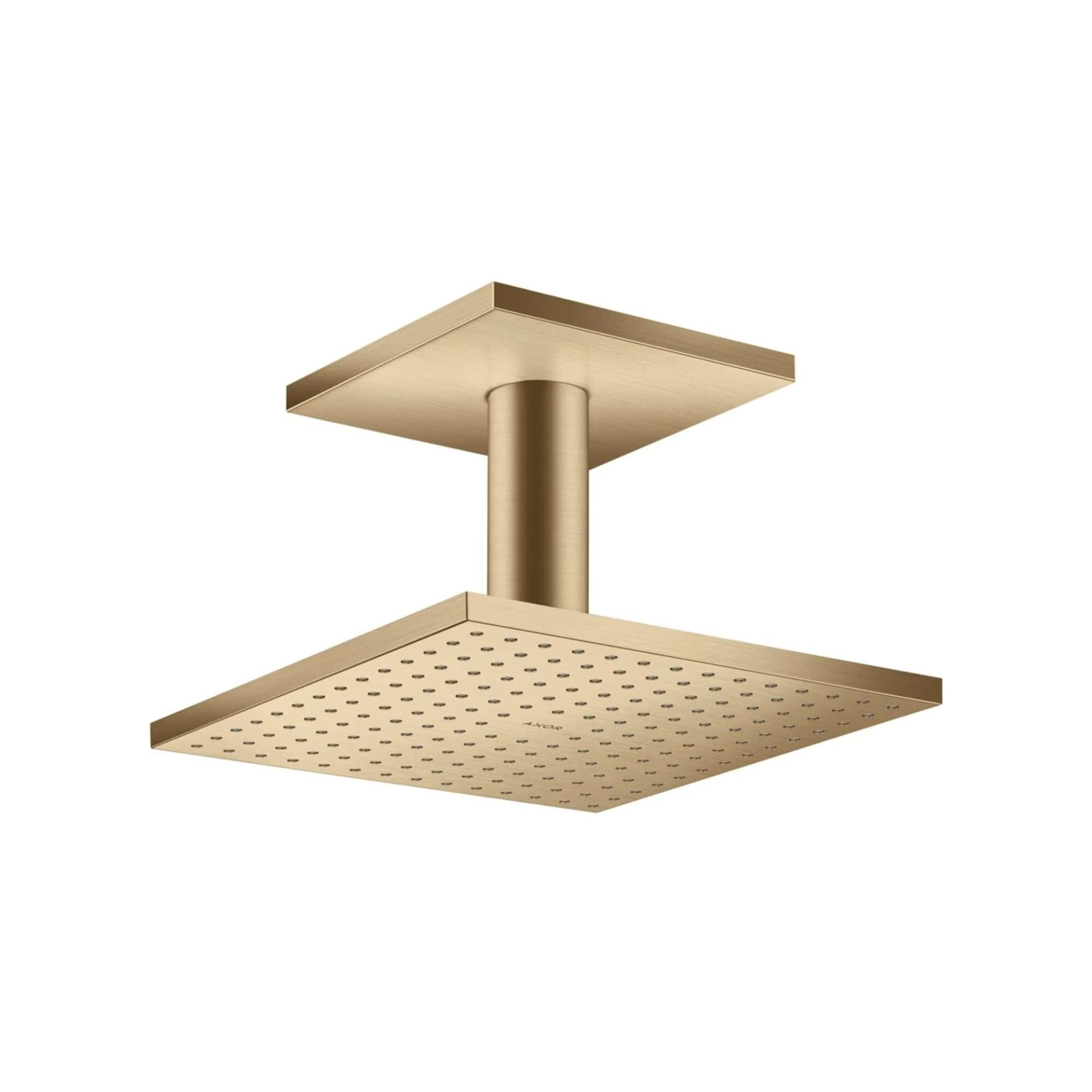 Hansgrohe Axor Kopfbrause 35312140 mit Deckenanschluss, brushed bronze
