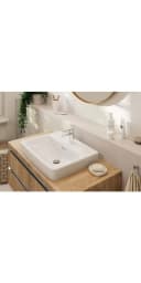 hansgrohe Vernis Blend Waschtischarmatur Silber mit EcoSmartAir Technologie Bild 3