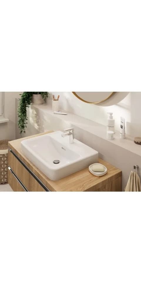 hansgrohe Vernis Blend Waschtischarmatur Silber mit EcoSmartAir Technologie - Bild 3