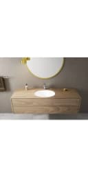 Hansgrohe Vernis Blend 100 Waschtischarmatur 71559000 mit Metall Zugstangen-Ablaufgarnitur, chrom Bild 1