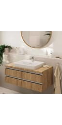 hansgrohe Vernis Blend Waschtischarmatur mit Zugstangen-Ablaufgarnitur Bild 1