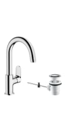 hansgrohe Vernis Blend Waschtischarmatur mit Schwenkauslauf Bild 2