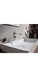 hansgrohe Vivenis 110 Waschtischarmatur chrom WaterfallStream Bild 1