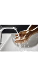hansgrohe Vivenis 110 Waschtischarmatur chrom WaterfallStream Bild 3