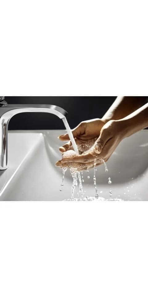 hansgrohe Vivenis 110 Waschtischarmatur chrom WaterfallStream - Bild 3