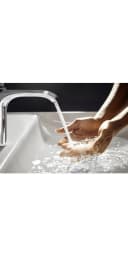 hansgrohe Vivenis 110 Waschtischarmatur chrom WaterfallStream Bild 4