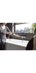 hansgrohe Vivenis Wannenarmatur mit WaterfallStream und Select-Technologie Bild 3