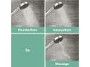 Hansgrohe Handbrause-Set 3 Strahlarten Pulsify Select S Chrom Bild 1
