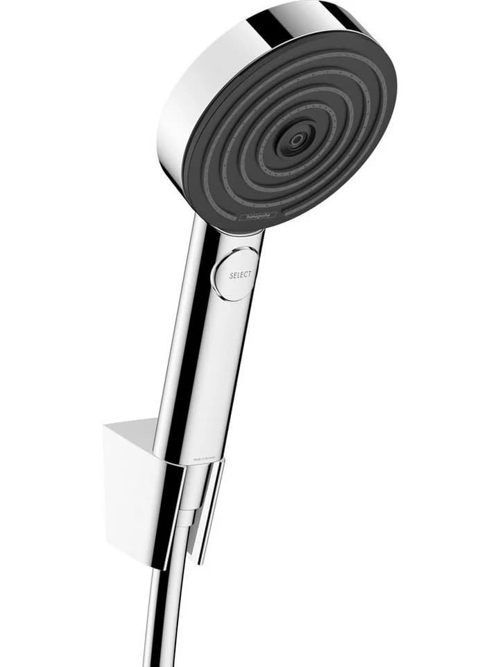Hansgrohe Handbrause-Set 3 Strahlarten Pulsify Select S Chrom - Bild 2