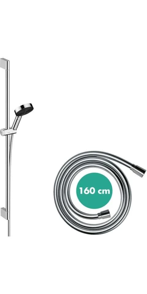 Hansgrohe Pulsify Select S Brauseset 3jet, Relaxation, mit Brausestange 90cm, chrom - Bild 3