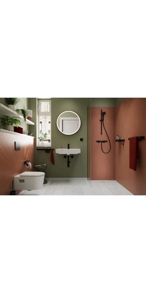 Hansgrohe Toilettenpapierhalter WallStoris mit Ablage - Bild 5
