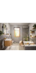 hansgrohe Rebris E Waschtischarmatur Silber Modern Bild 3