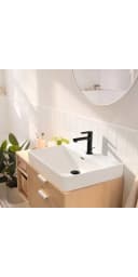 hansgrohe Rebris S Waschtischarmatur Mattschwarz EcoSmart Bild 1