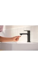 hansgrohe Rebris S Waschtischarmatur Mattschwarz EcoSmart Bild 4