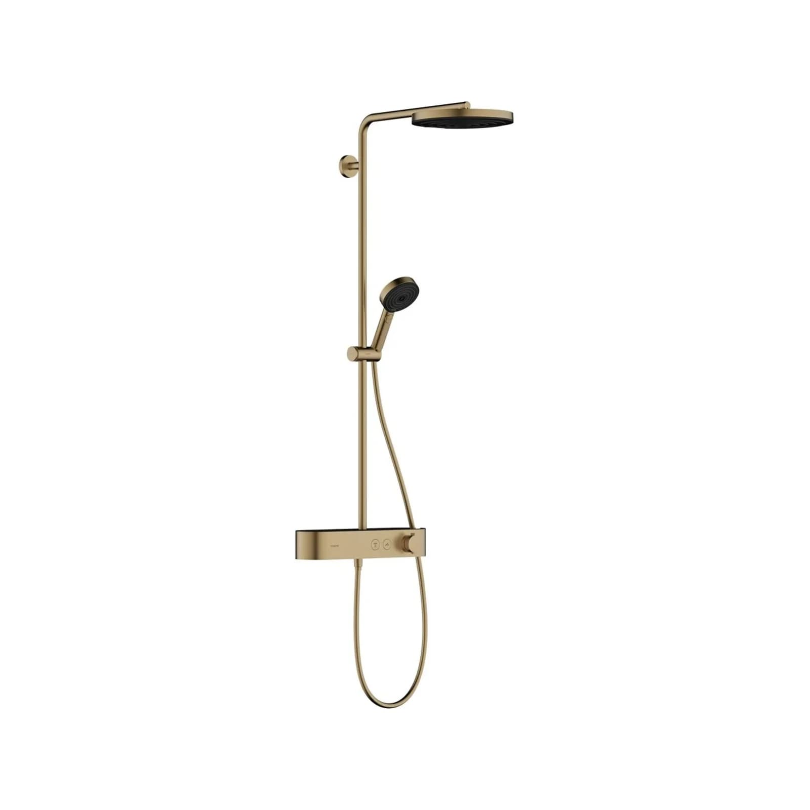 Hansgrohe Pulsify Brause-Set 24221140 mit Thermostat, brushed bronze