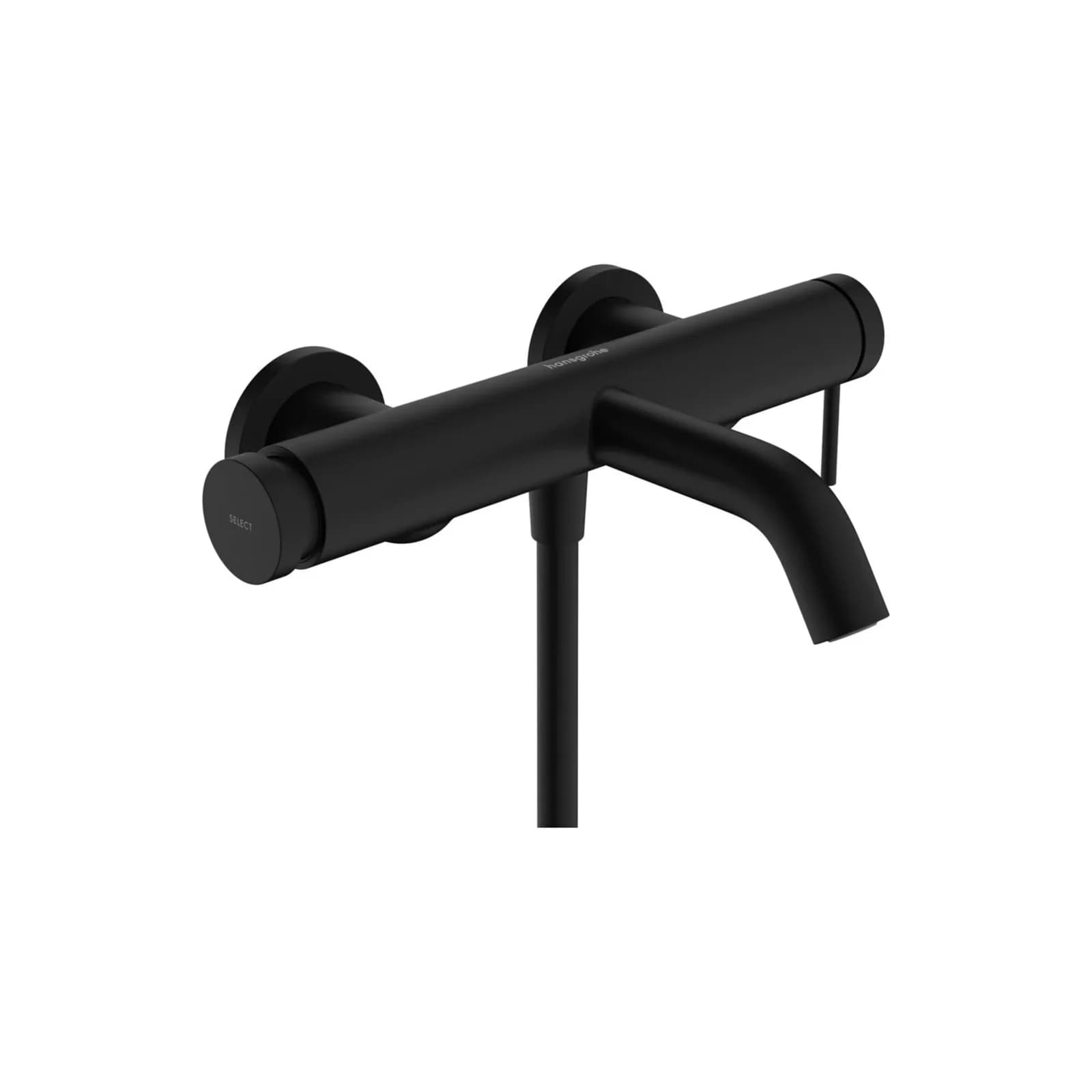 Hansgrohe Tecturis S Wannenarmatur 73422670 Aufputz, mattschwarz