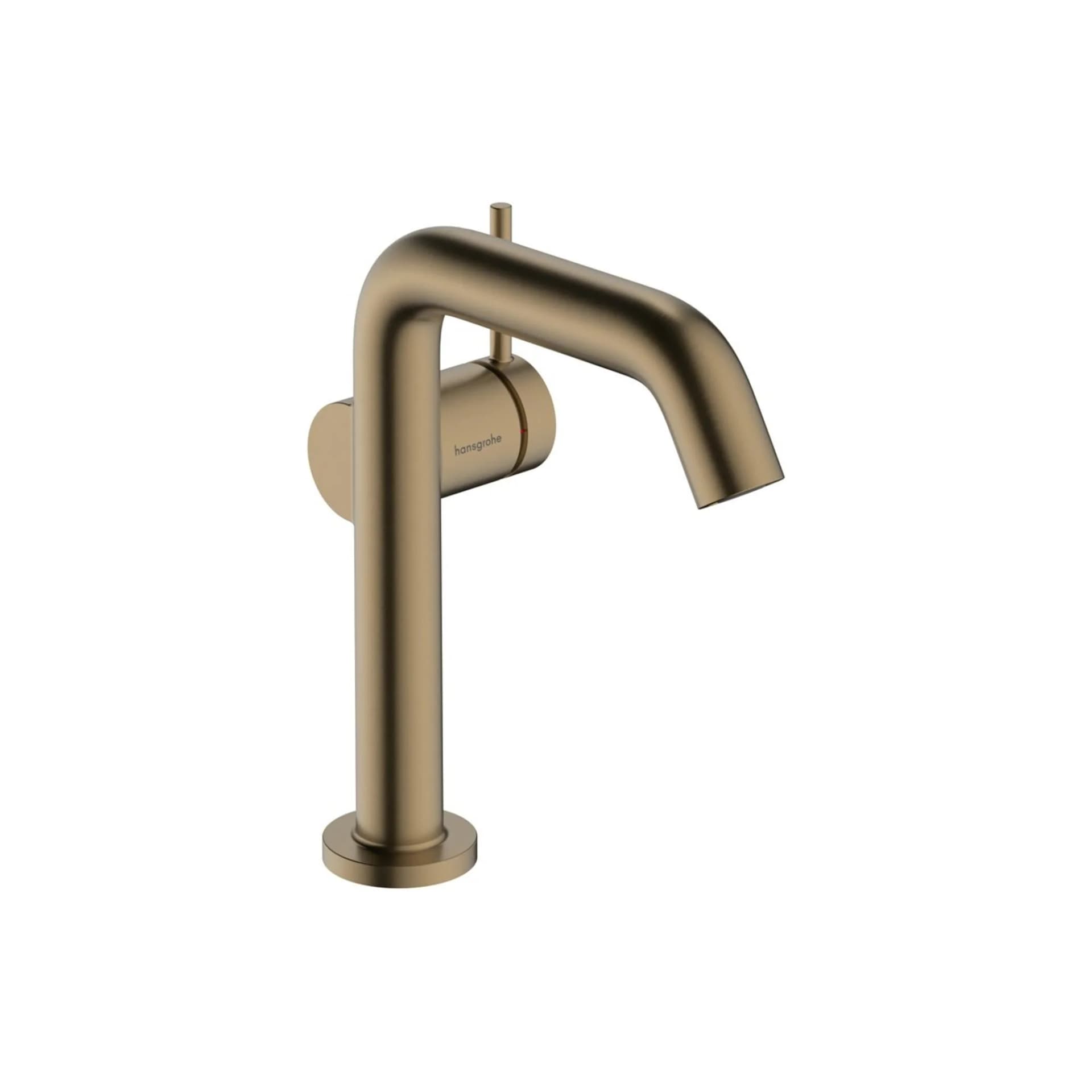 Hansgrohe Tecturis S Waschtischarmatur 73340140 CoolStart, EcoSmart+, Push-Open-Ablaufgarnitur, Brushed Bronze