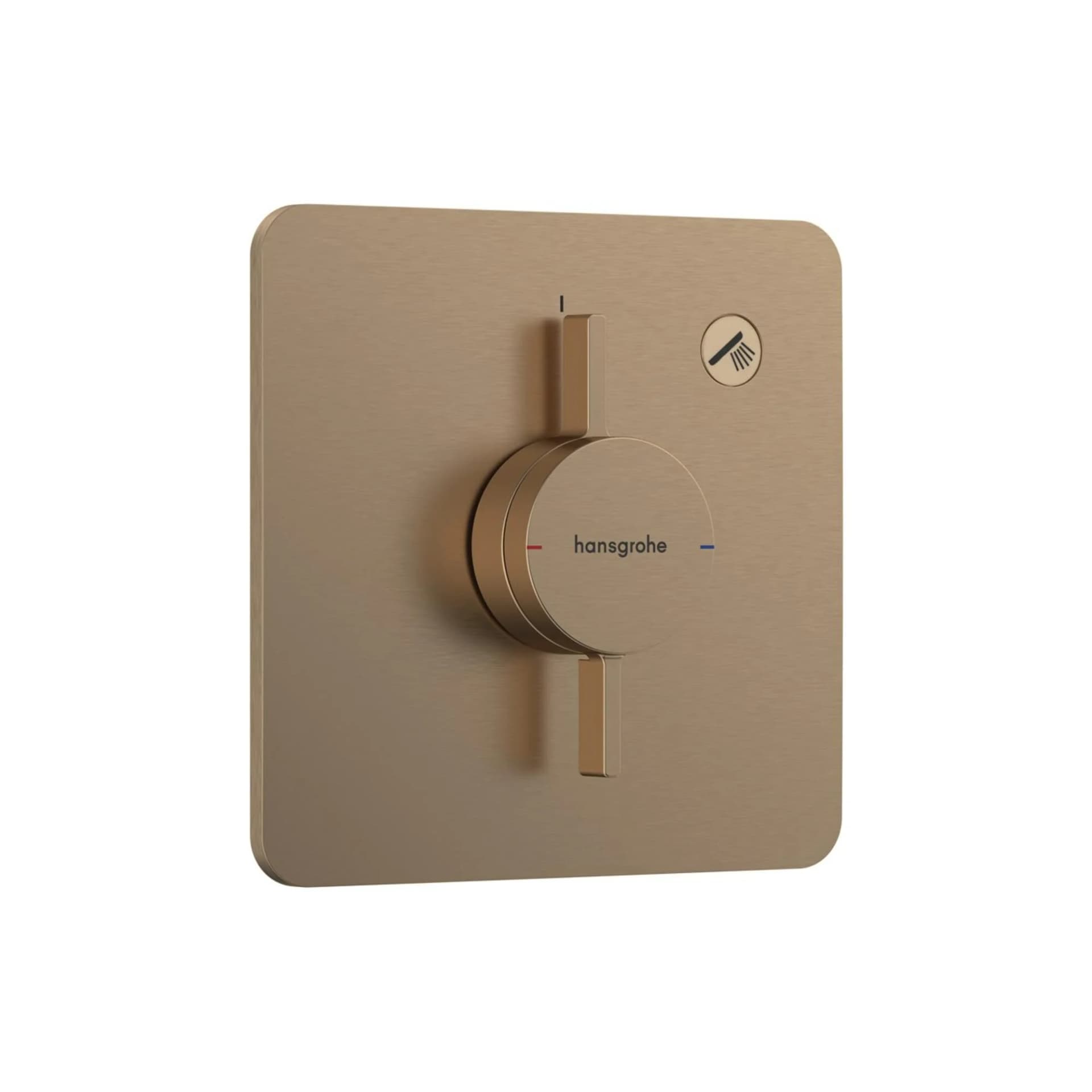 Hansgrohe DuoTurn Q Mischer 75614140 Unterputz für 1 Verbraucher Brushed Bronze