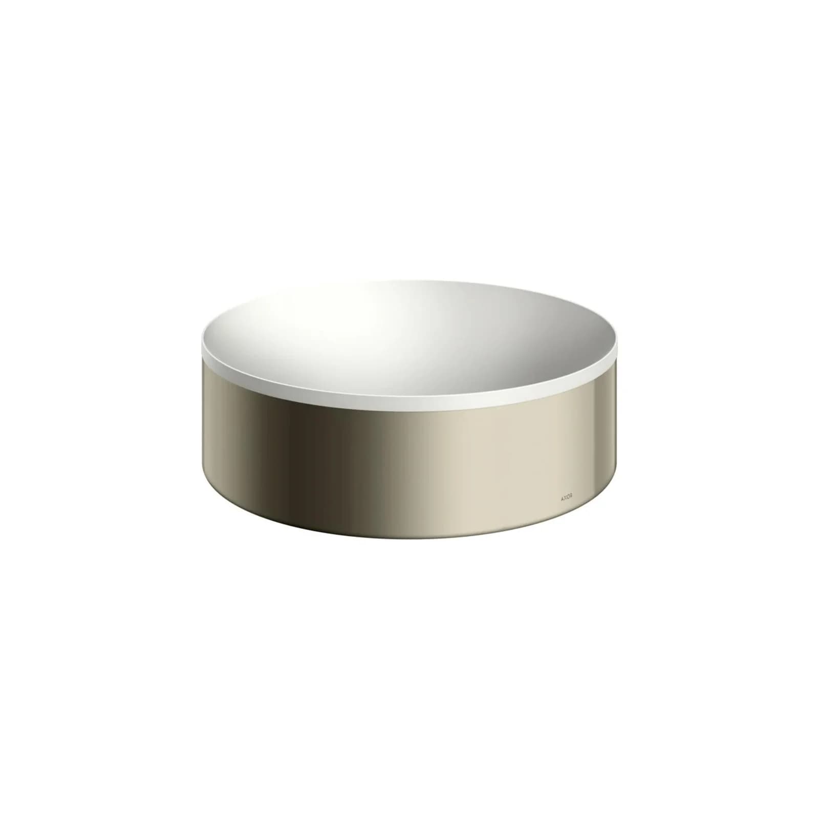 Hansgrohe Aufsatzwaschtisch AXOR Suite Basins&Bathtubs 300mm Weiß Polished Nickel