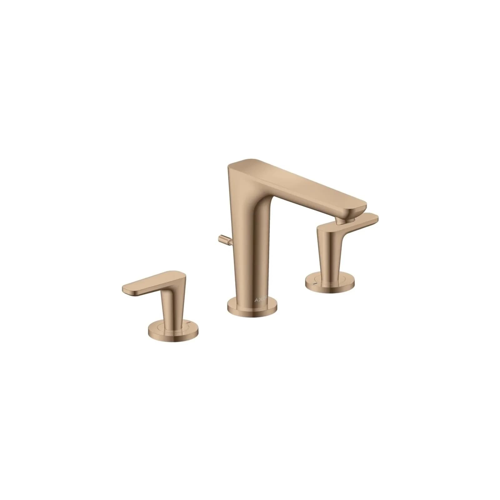 hansgrohe Axor Citterio C 3-Loch Waschtischarmatur 125 Polished Red Gold