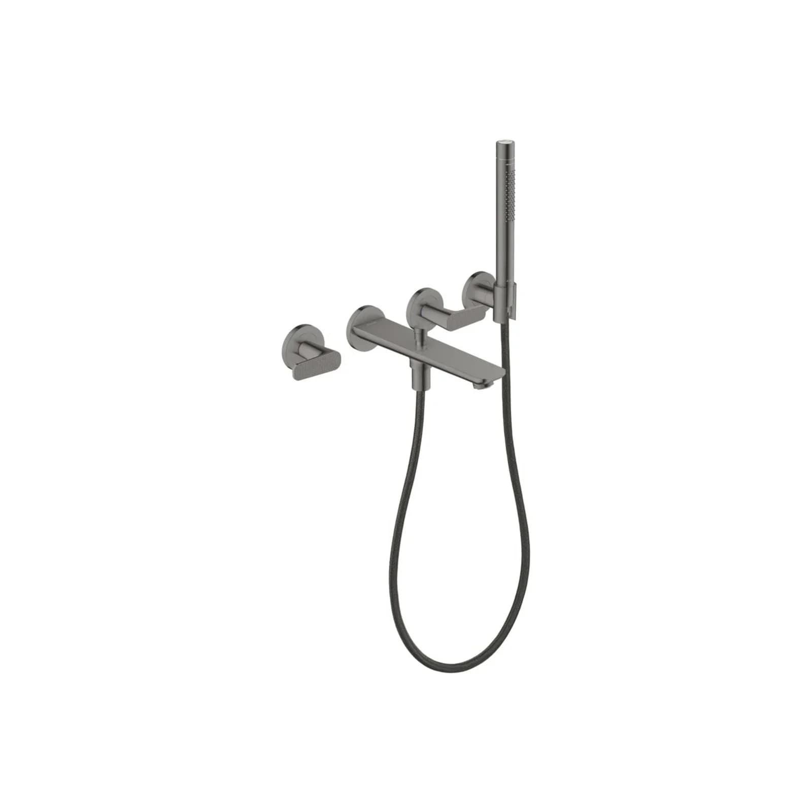 hansgrohe Axor Citterio C Wannen-3-Loch-Armatur 49481330 Polished Black Chrome